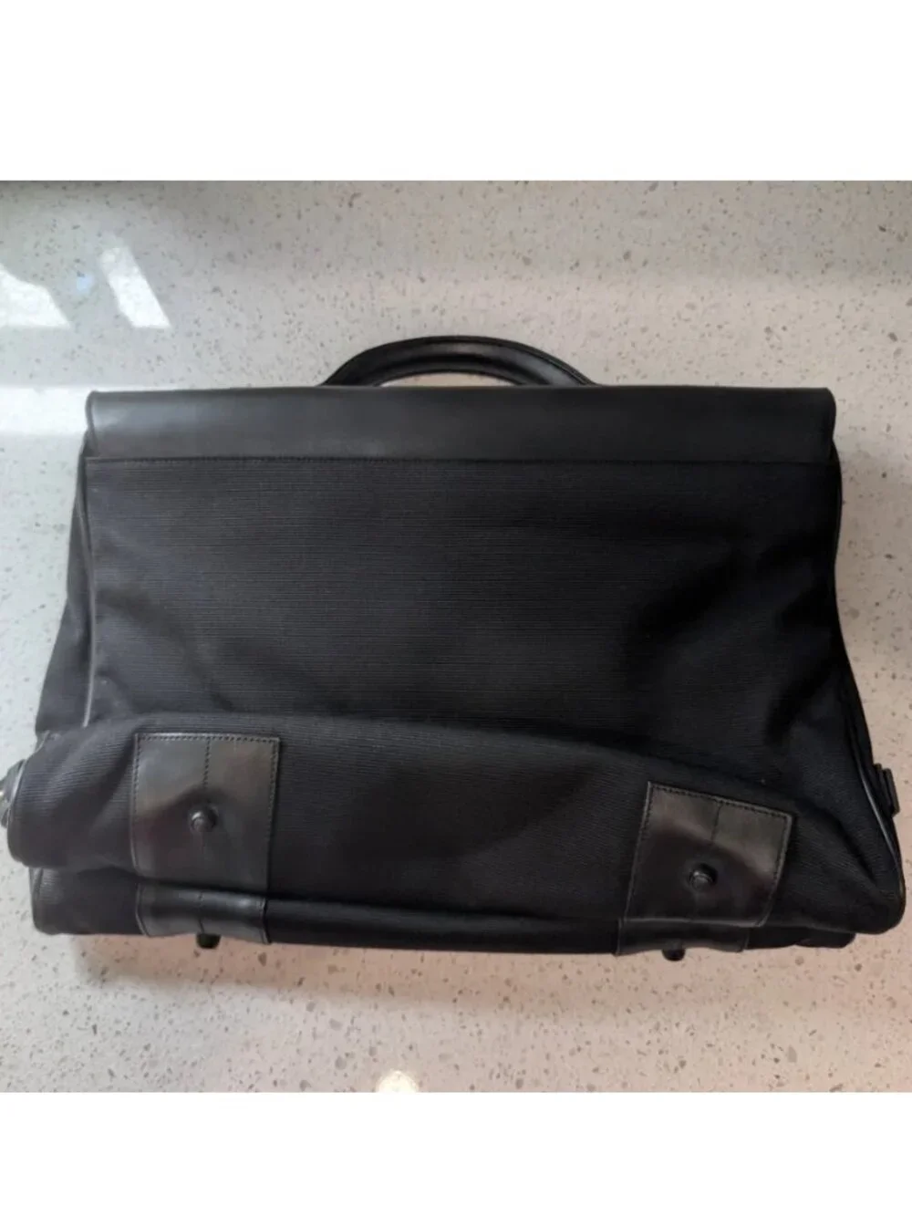 Authentic Montblanc MB8772 Double Briefcase - Like New with Papers